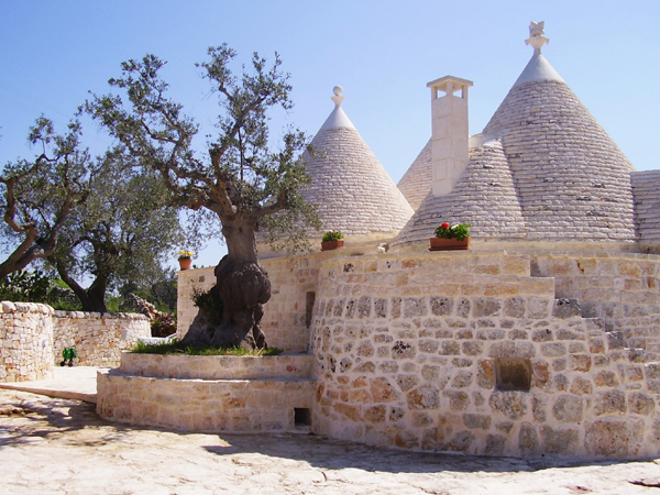 Apulien-trulli